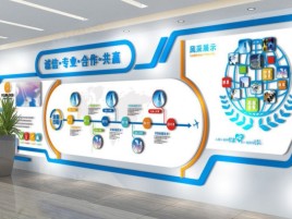 扶沟企业文化墙制作都有什么特点呢