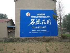  扶沟农村墙体广告的长尾效应