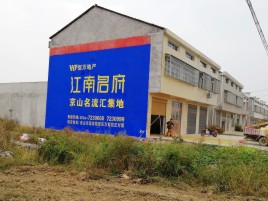  扶沟农村墙体广告在不同形式上面展现的不同特色