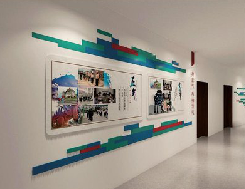  扶沟企业文化墙用什么材料好？